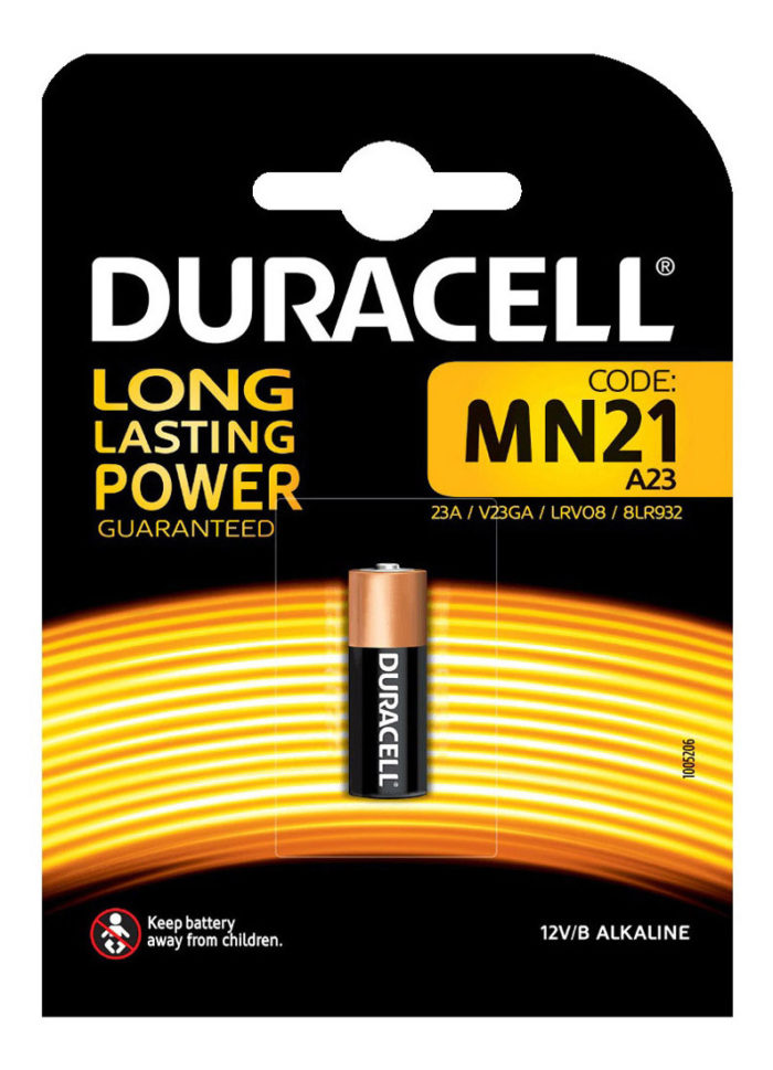 Батарейка Duracell Basic Alk 12V MN21