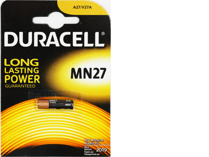 Батарейка Duracell Basic Alk 12V MN27