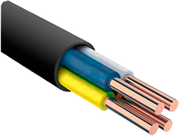 Кабель ВВГп-нг 4х2.5 ГОСТ