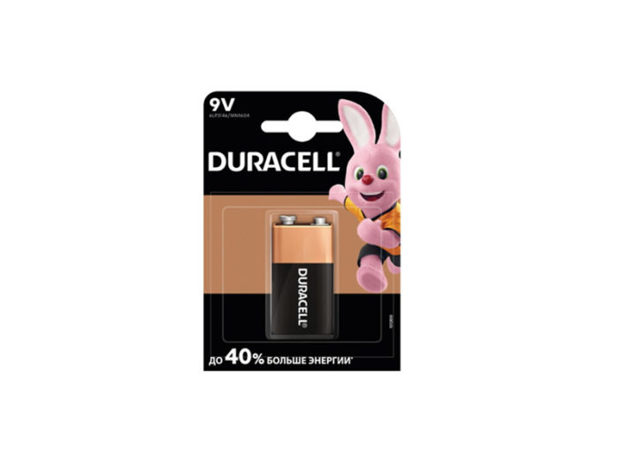 Батарейка Duracell Basic 9V Крона