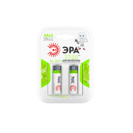 Аккумуляторная батарея ЭРА HR6-2BL 2700mAh