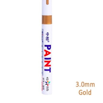 Маркер масляный Sipa Paint SP110 золото